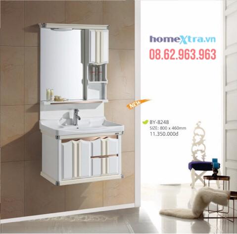 Bộ lavabo tủ phòng tắm Berry BY-8248-homextra.vn