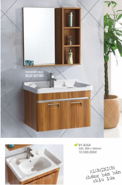 Bộ lavabo tủ phòng tắm Berry BY-8264-HOMEXTRA