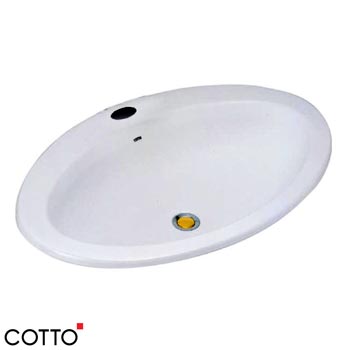 Chậu rửa mặt đặt bàn COTTO C019