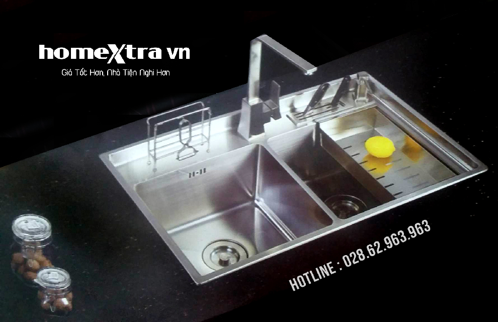 homextra.vn - Chậu rửa chén inox 304 Prolax PRCC-2933 