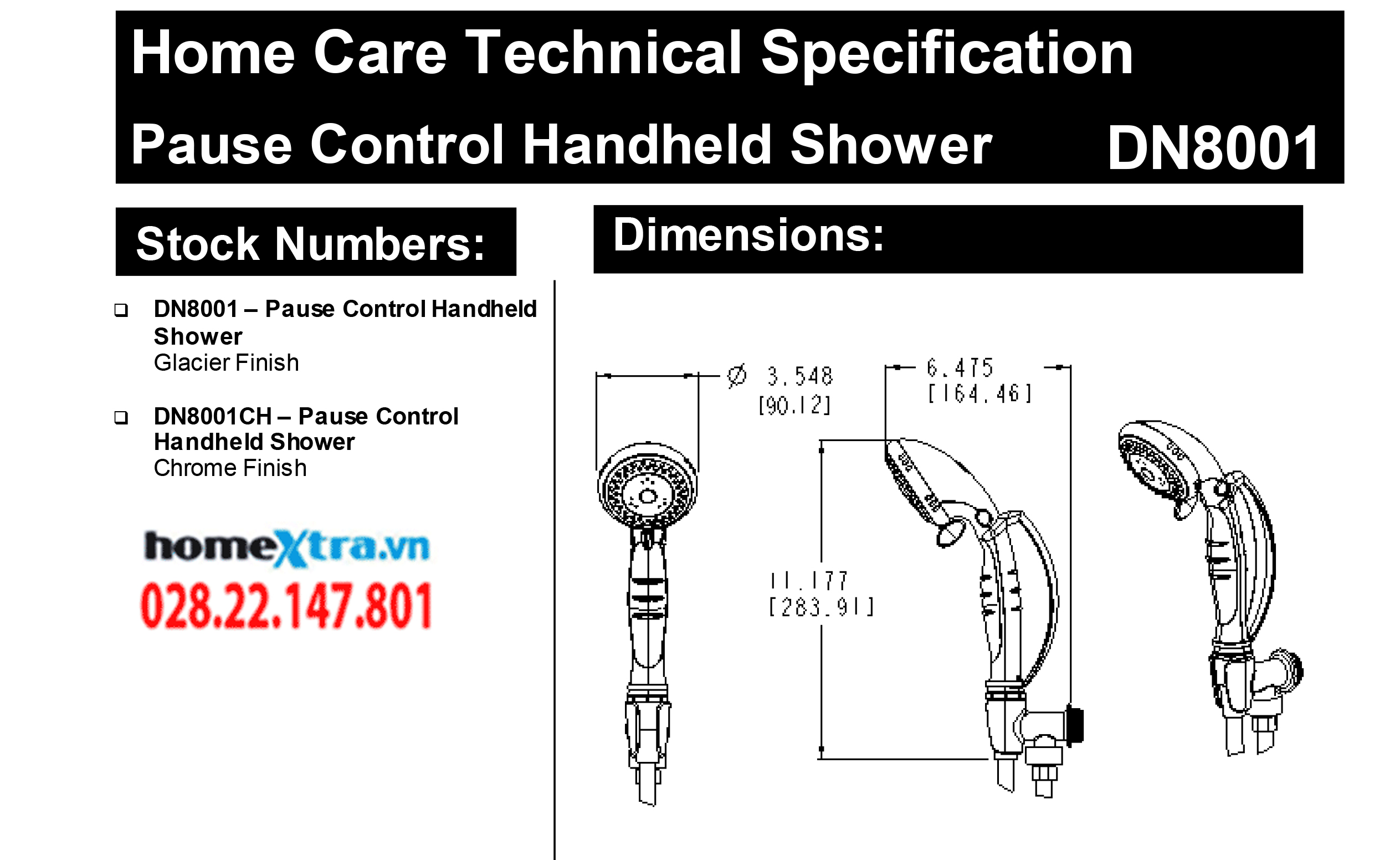 Moen DN8001CH