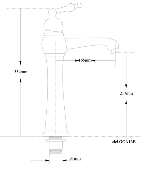 Vòi nước GCA16B