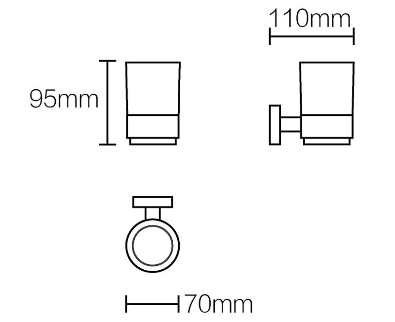 Kệ cốc đánh răng GJ0105