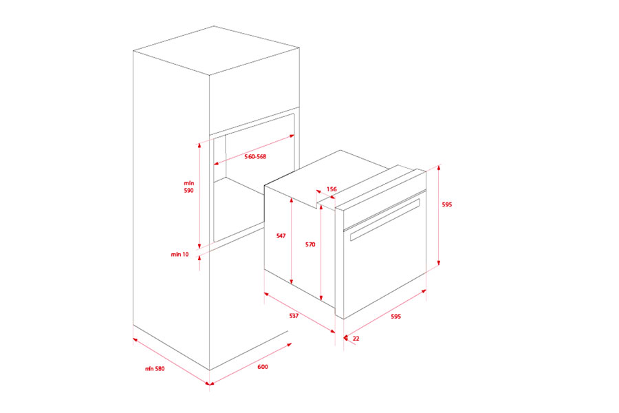 Lò nướng đối lưu HLB 860