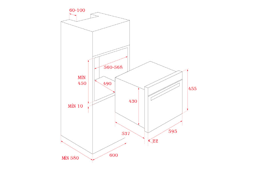 Lò nướng đối lưu HLC 847C