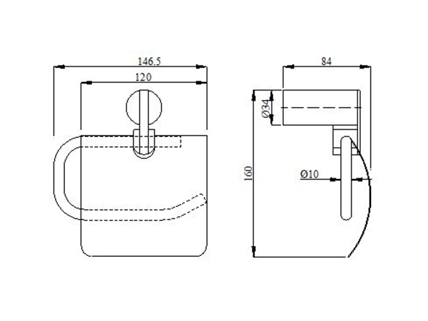 Hộp giấy vệ sinh M6-603