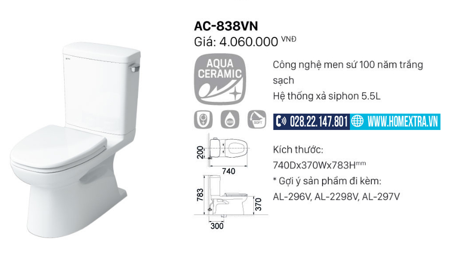 Inax AC-838VN