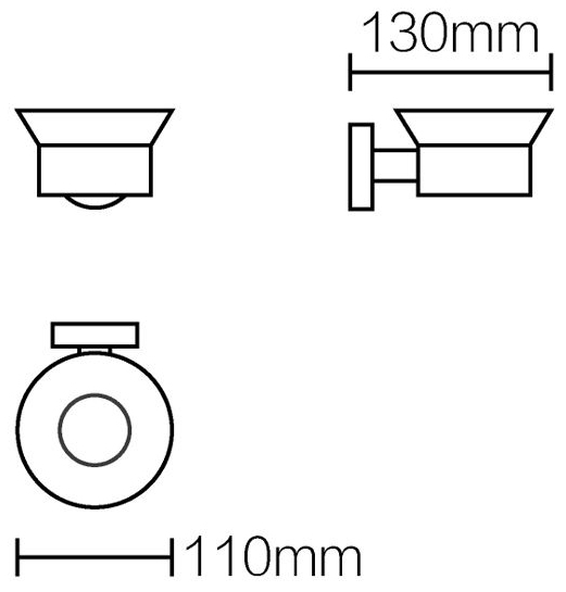 Kệ đựng xà bông GJ0305