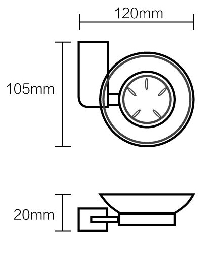 Kệ đựng xà bông GJ0302