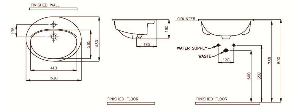 Lavabo đặt dương vành Nahm ALDEN SVW2280601XN01_homextra.vn