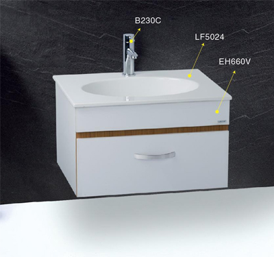 Tủ chậu CAESAR LF5024+EH660V