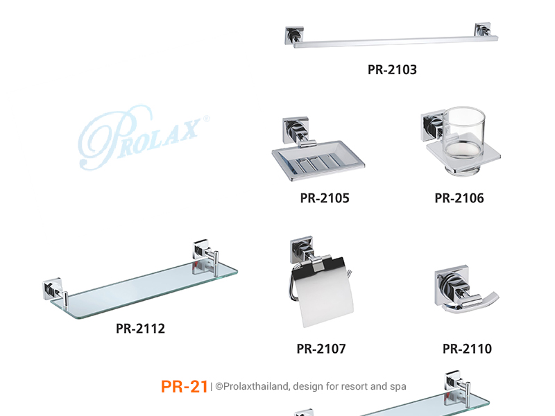 Bộ phụ kiện phòng tắm Prolax PR-21_homextra.vn