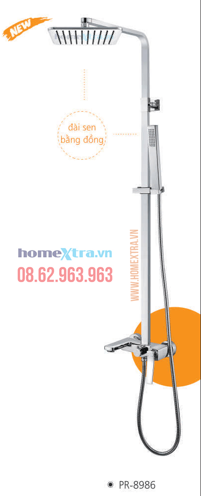 Sen cây tắm đứng Prolax PR-8986 homextra.vn