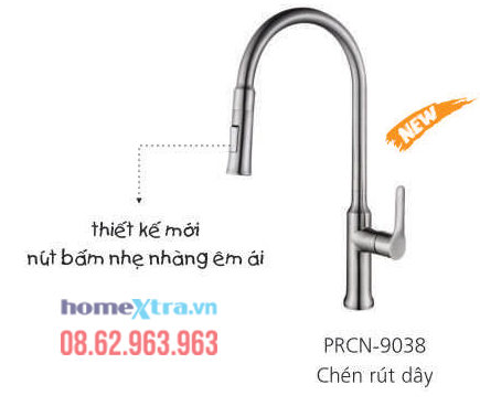 Vòi rửa chén nóng lạnh Prolax PRCN-9038-homextra