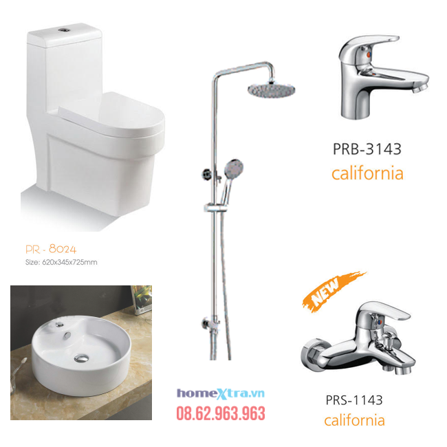 thiết bị phòng tắm - homextra.vn