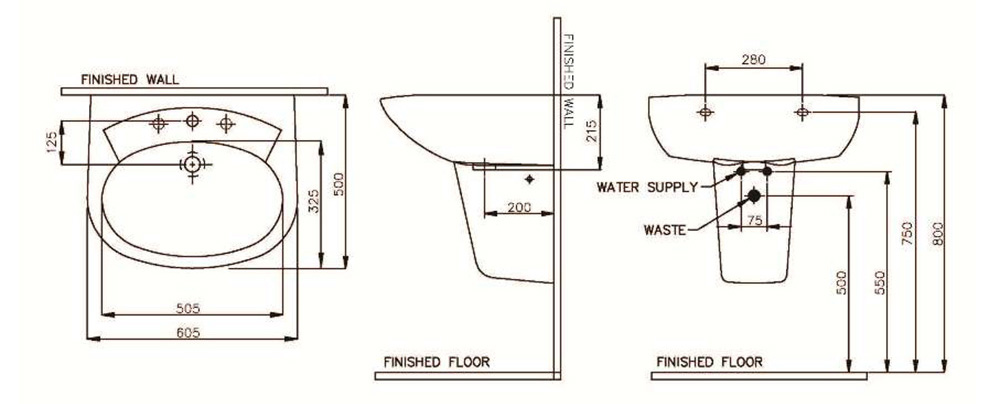 Lavabo chân lửng Nahm SAVAL_homextra.vn