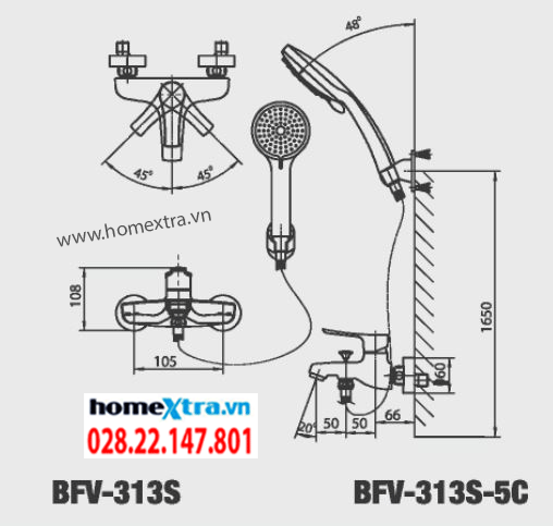 Sen tắm Inax BFV-313S