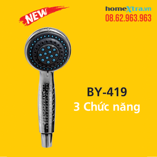 Tay sen tắm Berry BY-419-homextra.vn