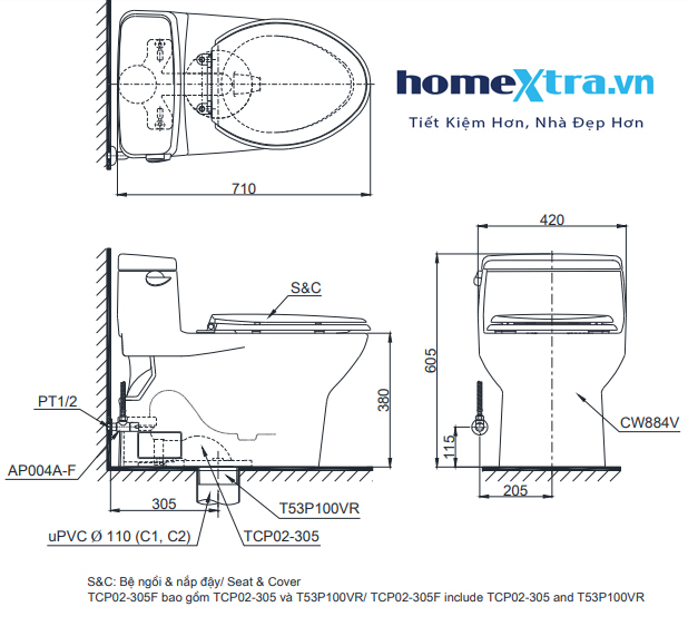 TOTO MS884W7