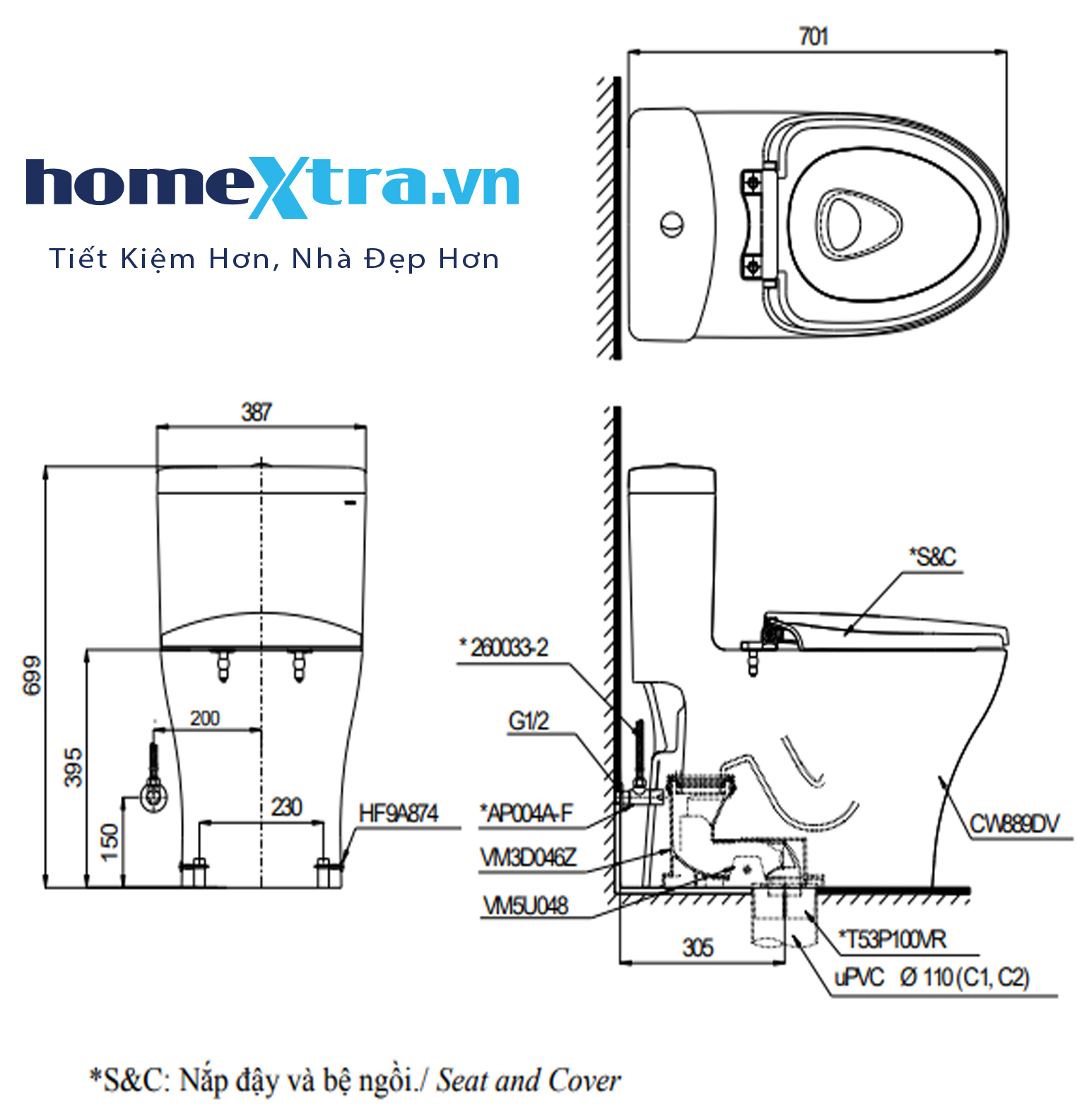 TOTO MS889DT2