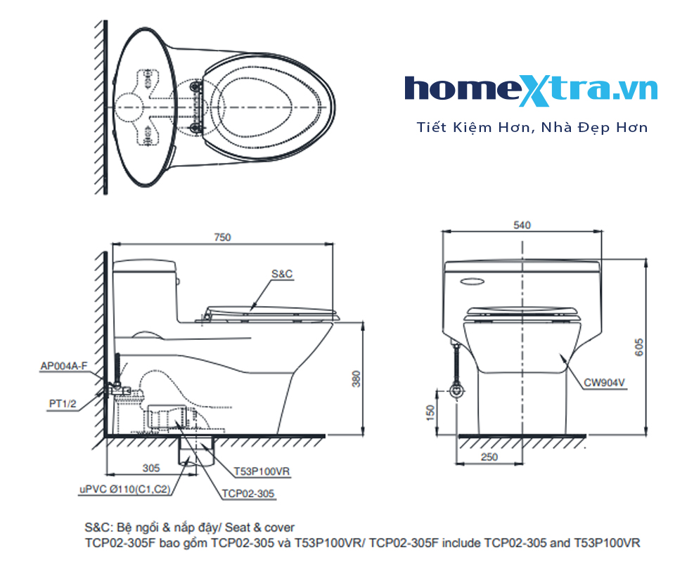 TOTO MS904T8