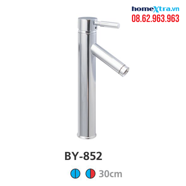 Vòi lavabo điếu nóng lạnh Berry BY-852-HOMEXTRA