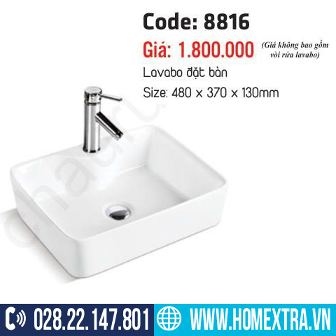 Chậu Lavabo Kassani 8816