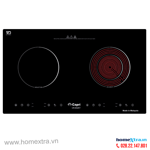 Bếp từ hồng ngoại CR-802KT