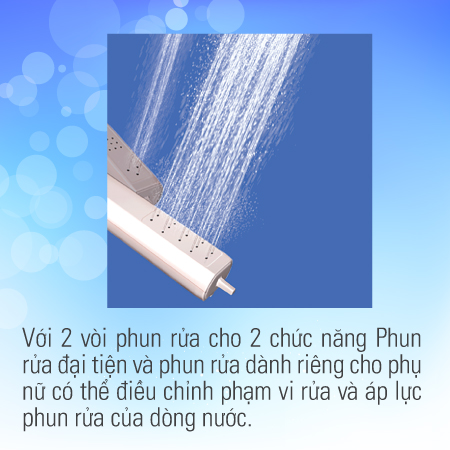 Nắp bồn cầu điện tử Inax CW-KB22AVN