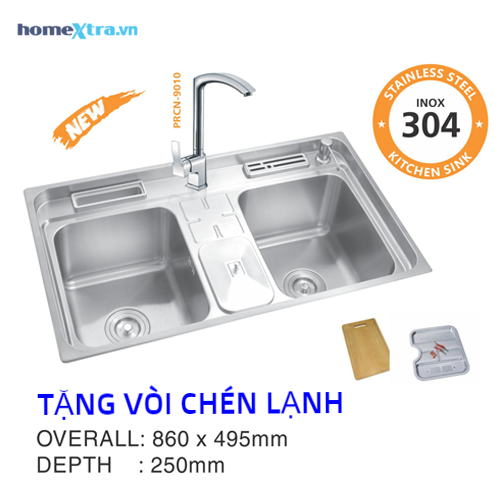 Chậu rửa chén inox 304 Prolax PRCC-3505