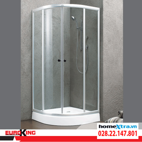 Phòng tắm vách kính Euroking EU-4440 của HomeXtra.vn sẽ khiến bạn cảm thấy hài lòng với thiết kế đẹp mắt, chất liệu chắc chắn và dễ dàng lắp đặt. Sản phẩm giúp tạo sự thoải mái, sang trọng cho không gian phòng tắm của bạn.