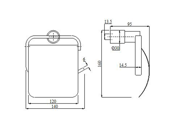 Hộp giấy vệ sinh M4-403