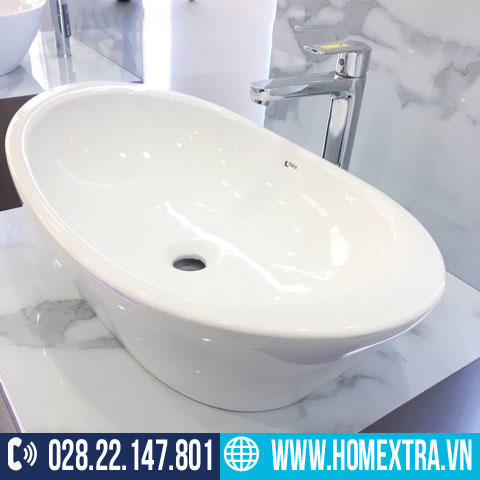 Chậu lavabo đặt bàn Inax L-465V