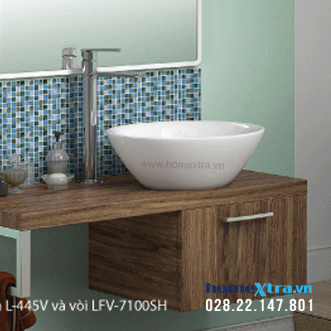 Chậu lavabo đặt bàn Inax AL-445V