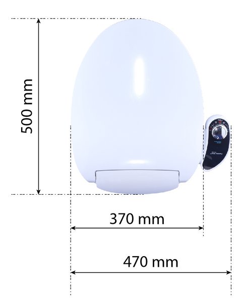 Nắp bồn cầu thông minh Huyndae Bidet HB 9000