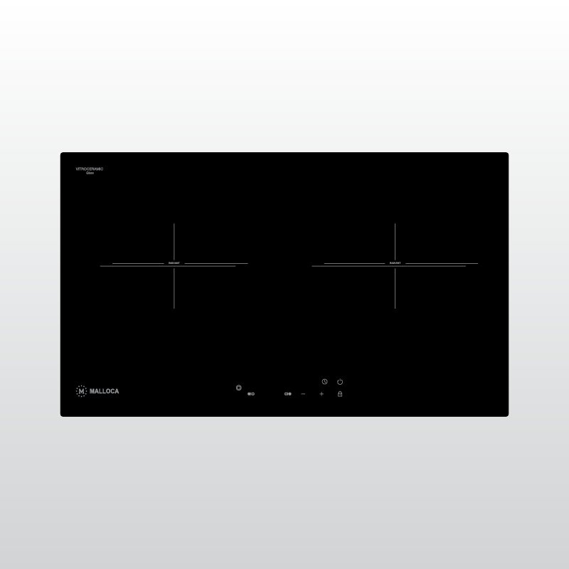 Bếp kính âm 2 điện MH-732 ER MALLOCA