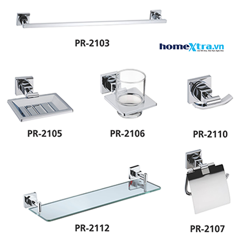 Bộ phụ kiện phòng tắm Prolax PR-21