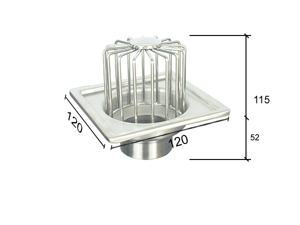 Thoát sàn Inox TSC 226