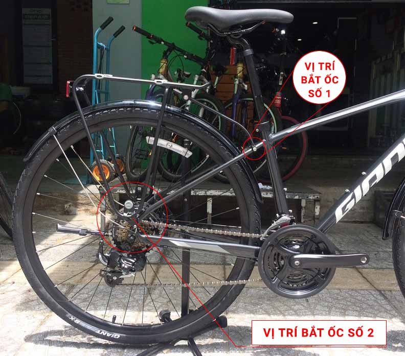 Baga xe đạp GIANT ESCAPE YZ-01 city