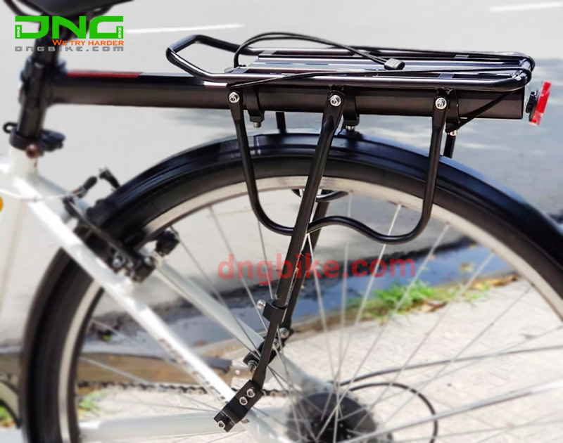 Baga xe đạp gắn cọc yên khóa bắt ốc DNG02