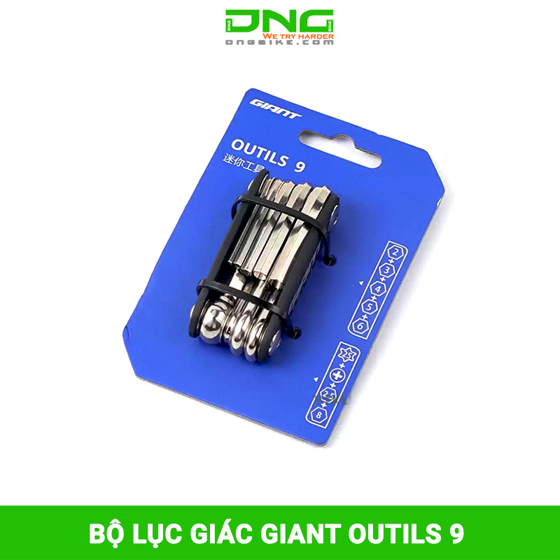 Bộ lục giác GIANT OUTILS 9