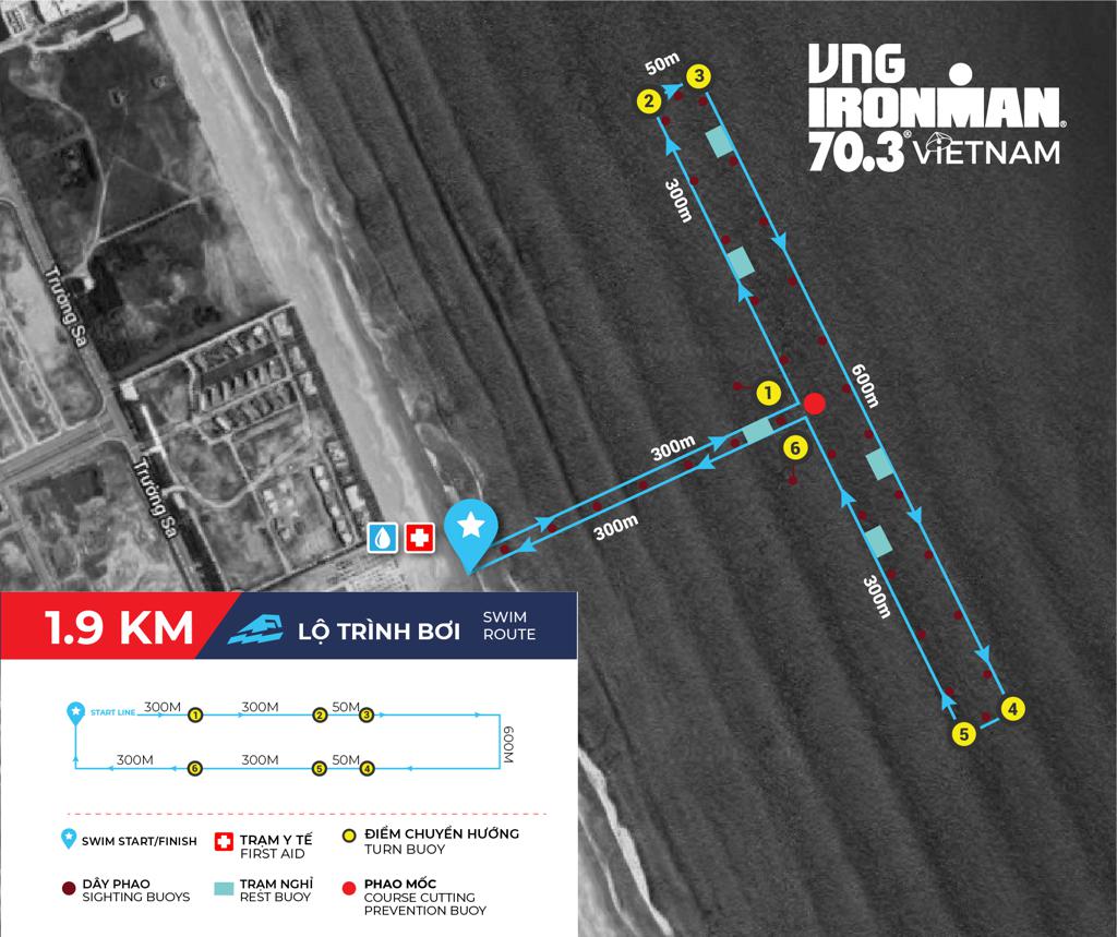 IRONMAN 70.3 Việt Nam lần thứ 6 tổ chức tại Đà Nẵng ngày 09/05/2021