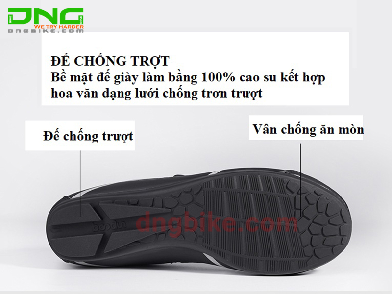 Giày xe đạp không can BOODUN C5