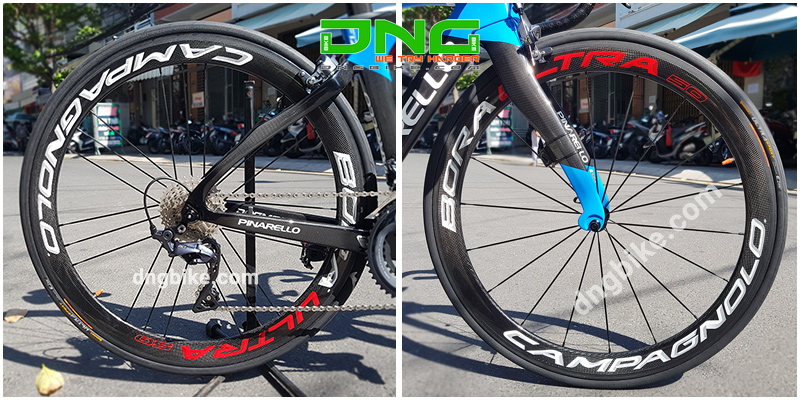 Vành bộ xe đạp đua CARBON CAMPAGNOLO BORA ULTRA 50