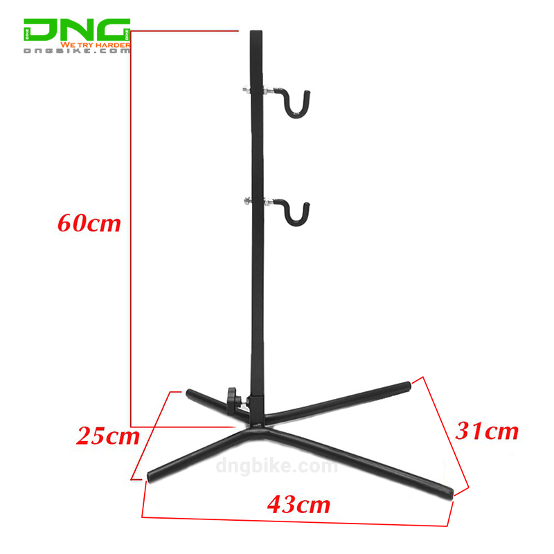 Chân chống dựng xe đạp móc bên