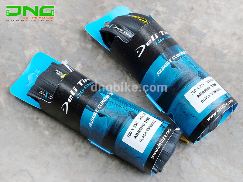 Lốp xe đạp DELI ARAMID SPEEDER 700x23c tank nilon