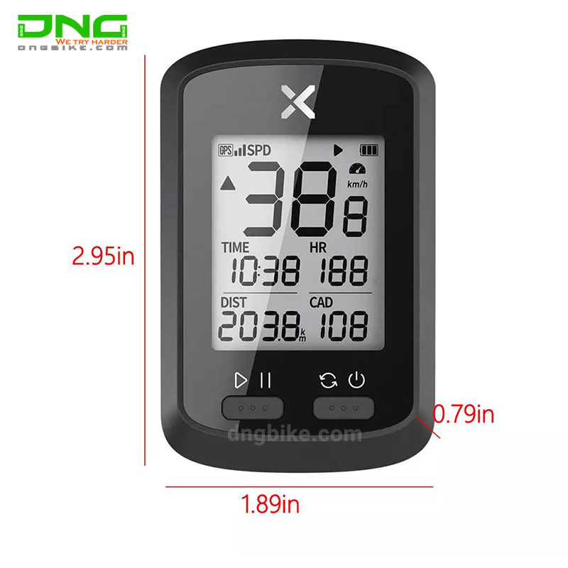 Đồng hồ xe đạp định vị GPS Xoss
