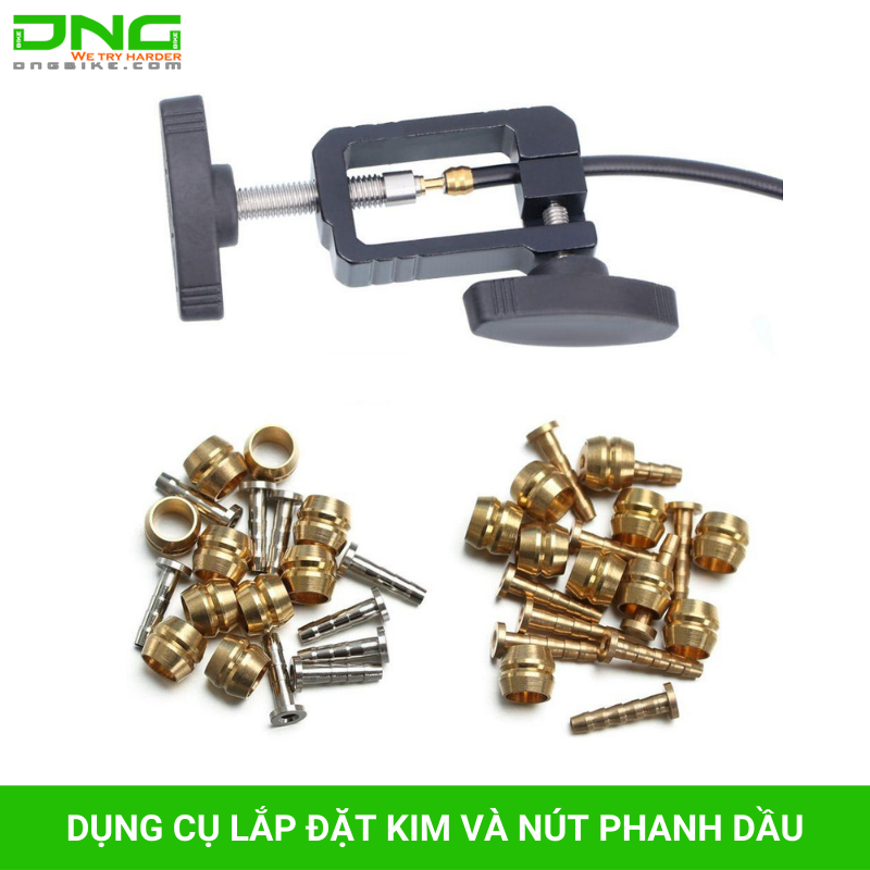 DỤNG CỤ LẮP ĐẶT KIM VÀ NÚT PHANH DẦU