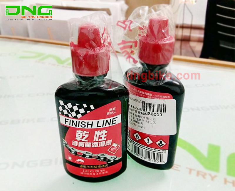 Dầu tra xích xe đạp FINISH LINE DRY 60ml