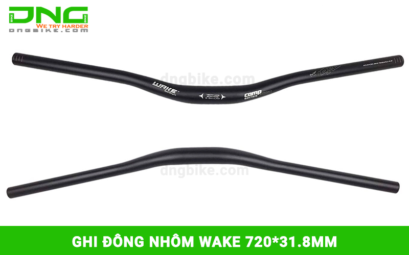 Ghi đông xe đạp nhôm WAKE 31.8x720mm